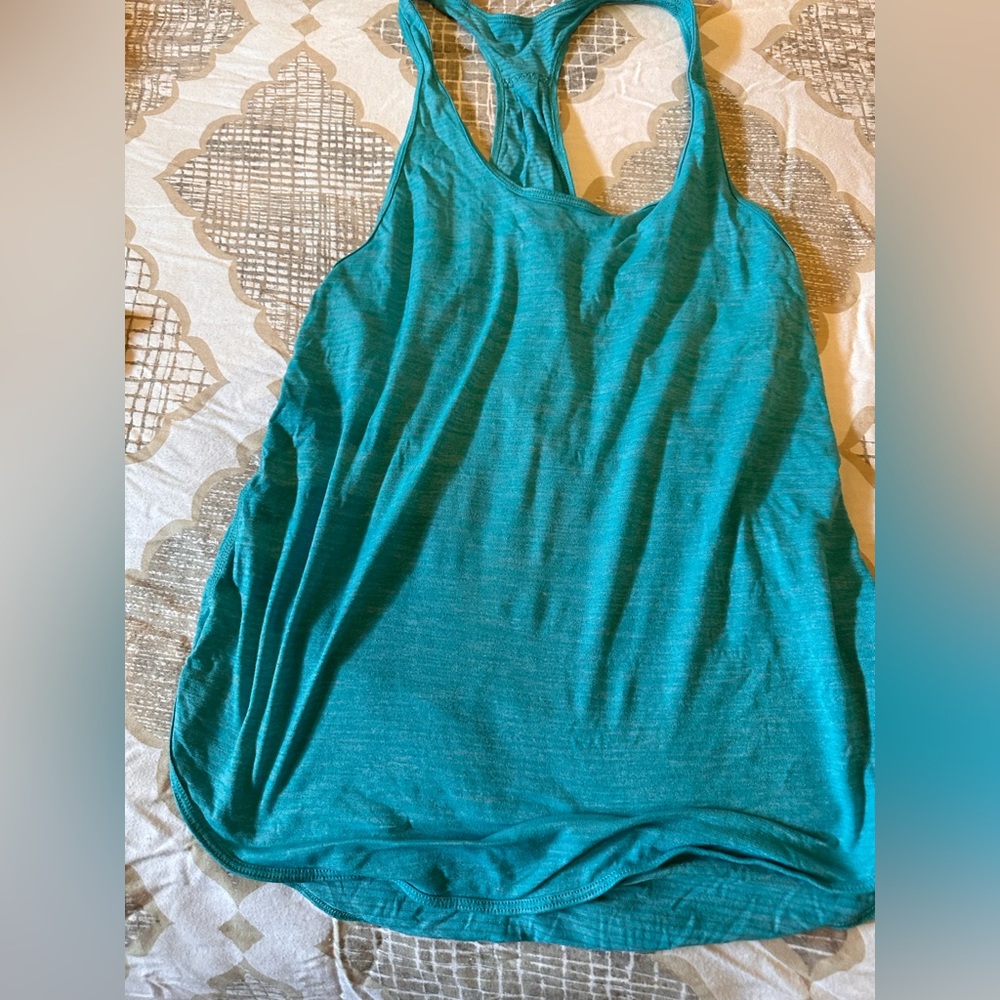 Teal lulu tank size med